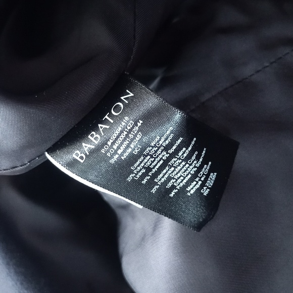 Babaton Pearce Wool Coat with hood Style #MWN1-5129-44 - Picture 9 of 9